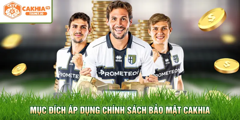 Chính Sách Bảo Mật Cakhia 2 Mục đích áp dụng chính sách bảo mật Cakhia